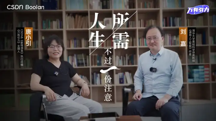 为什么 AI 干不了体力活——对话清华大学教授刘嘉 | 万有引力