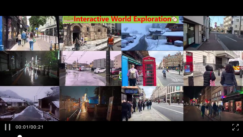 750城市+5000小时第一人称视频，上海AI Lab开源面向世界探索高质量视频数据集