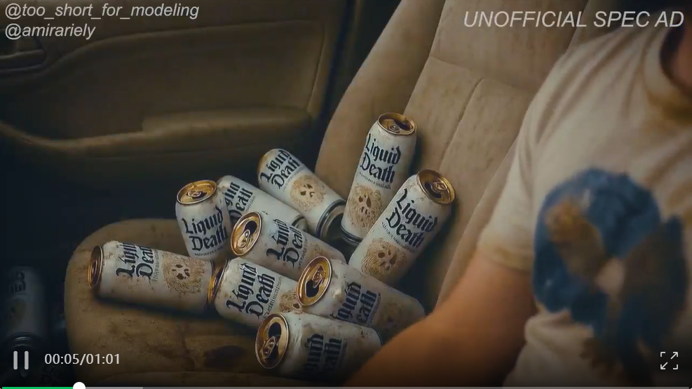 一个气泡水广告,为何几十万人围观?原来整个都是Veo 3生成的