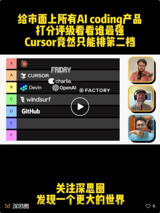 继Cursor、Devin和Claude Code之后，又一匹AI coding黑马正在快速崛起