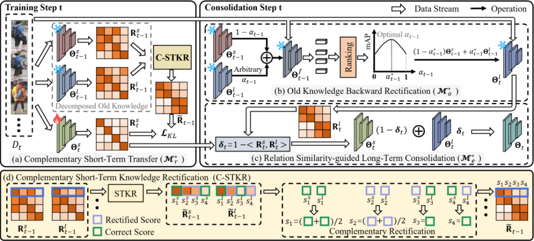 IEEE TPAMI 2025 | 北京大学提出LSTKC++,长短期知识解耦与巩固驱动的终身行人重识别